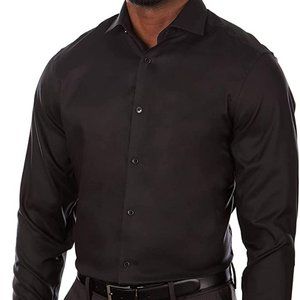 Calvin Klein Men's Dress Shirt Slim Fit Non Iron Stretch Solid (14) NWT